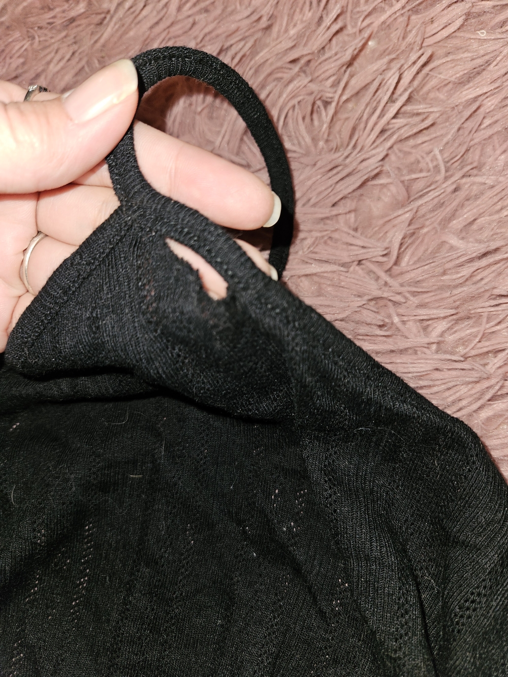Torrid✨️Black Button-Front Tank - Picture 9 of 9